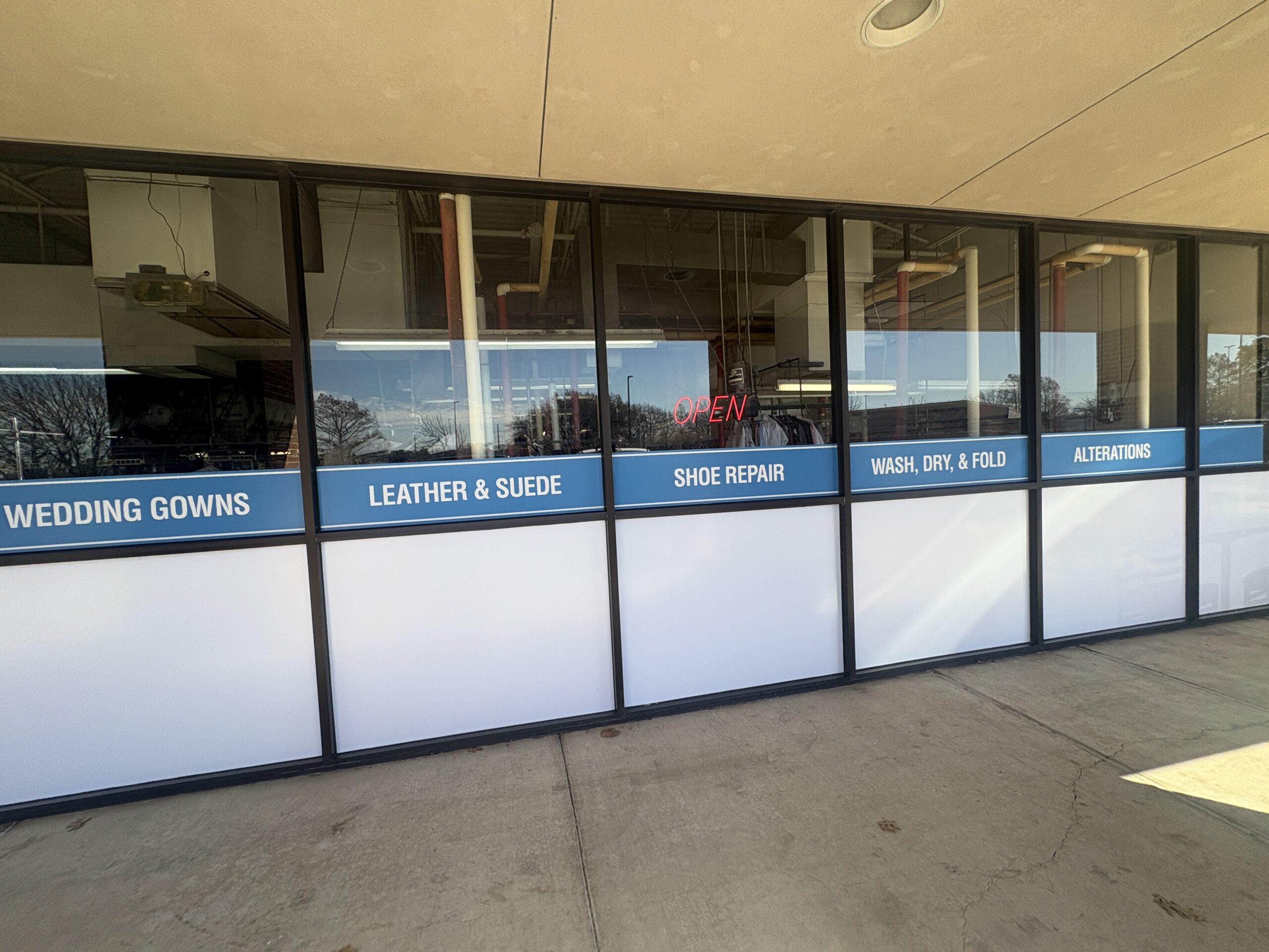 Commercial Storefront Window Tint - North DFW